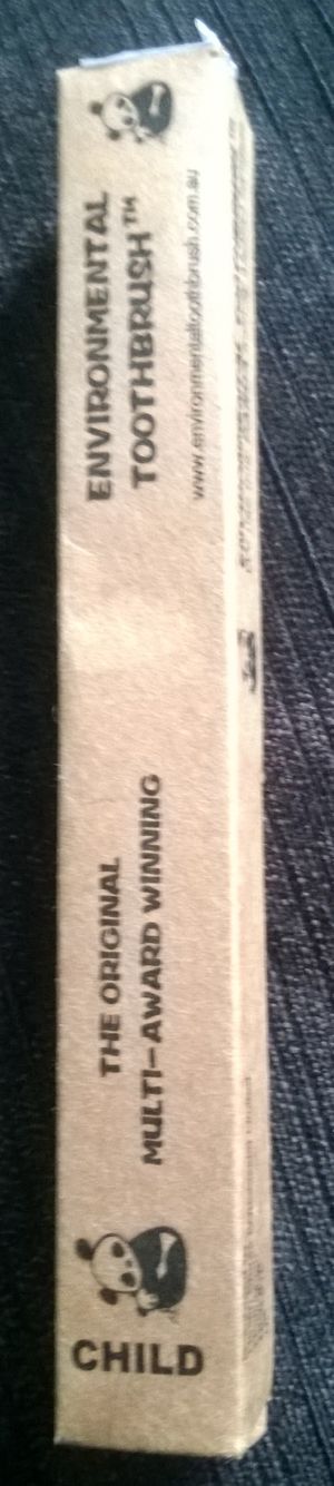 Environmental toothbrush at The Grocery in Newcastle Upon Tyne