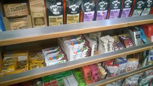 Vegan chocolate at The Grocery in Newcastle Upon Tyne
