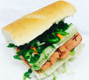 Veggie Ham Vietnamese Sandwich at VeggiEAT Xpress - 99 Ranch Market in Las Vegas