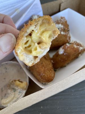 Comes with delicious ranch  at Word of Mouth - Food Truck in Los Angeles