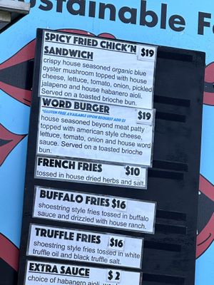   at Word of Mouth - Food Truck in Los Angeles