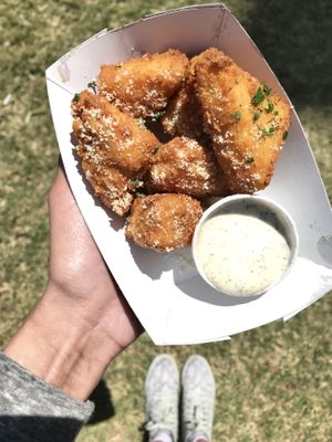 Fried Mac N Cheese at Word of Mouth - Food Truck in Los Angeles