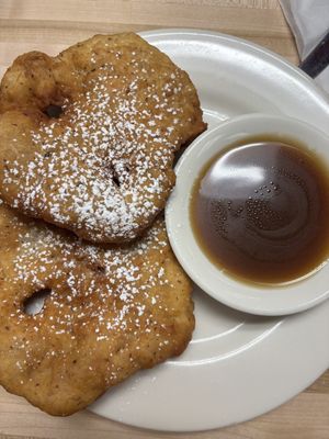 Fried scones  at Lazy Day Cafe in Salt Lake City