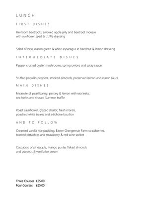  at The Peat Inn Restaurant in Falkland