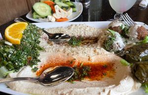   at Oasis Lebanese Cuisine in Beaverton