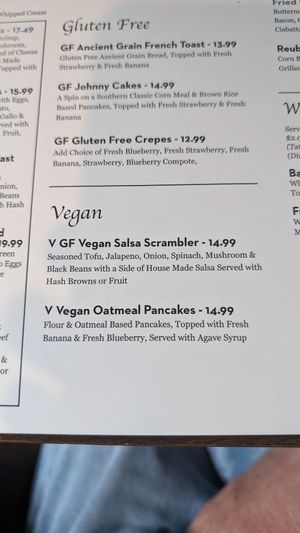  at Southern Belles Pancake House in Barrington