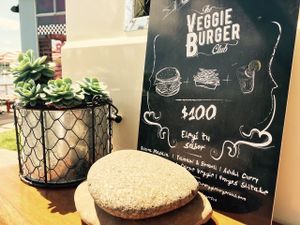 Combo! at The Veggie Burger Club Food Truck in Buenos Aires