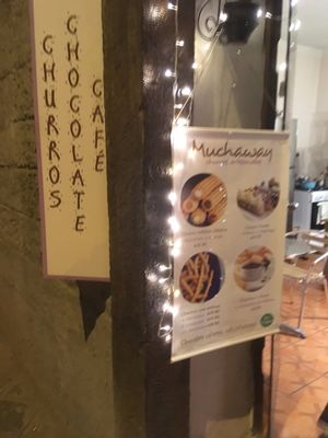 exterior at The Churro Bar & Vegan Bakery in Cusco