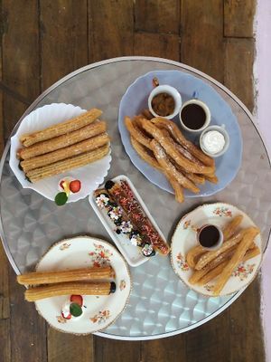 New presentation at The Churro Bar & Vegan Bakery in Cusco