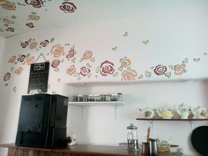 Tee and coffee  at The Churro Bar & Vegan Bakery in Cusco