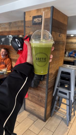  #Veganuary at Arctic Cafe in Val-disere