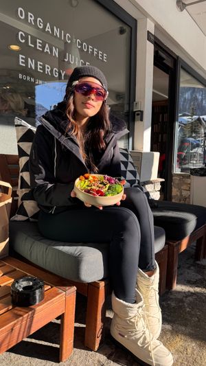  #Veganuary at Arctic Cafe in Val-disere