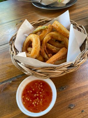 Veg tempura!  at The Chill in Trat