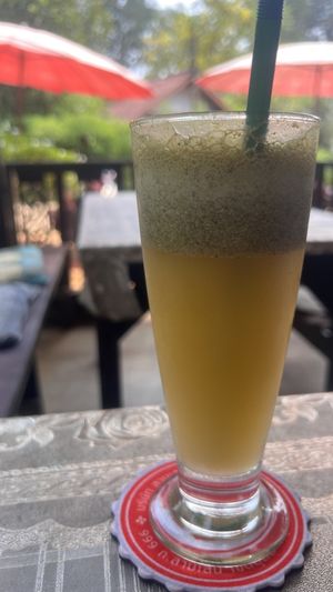 Lemongrass, mint, chilli  at The Chill in Trat