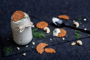 Cashew Cheese  at Rawyal Raw Vegan Sweets - Calea Vitan in Bucharest