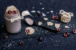 Kalamata Olives Paste  at Rawyal Raw Vegan Sweets - Calea Vitan in Bucharest