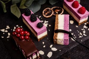 Cheesecake Raw  at Rawyal Raw Vegan Sweets - Calea Vitan in Bucharest