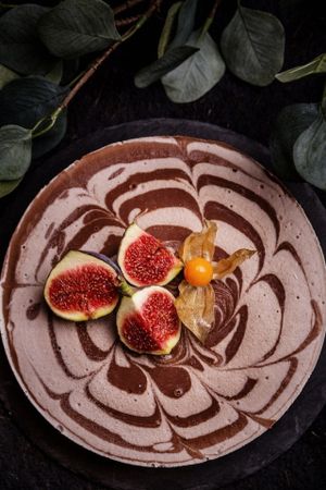 A variety of tasty raw cakes  at Rawyal Raw Vegan Sweets - Calea Vitan in Bucharest