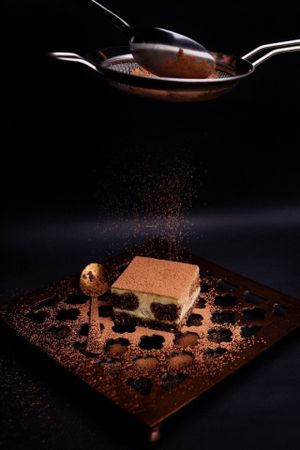 Tiramisu at Rawyal Raw Vegan Sweets - Vasile Milea in Bucharest