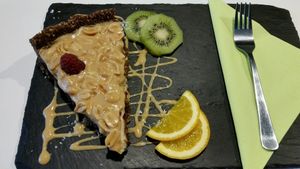 peanut butter pie  at Sorrir in Wroclaw