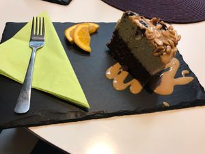 Cake at Sorrir in Wroclaw