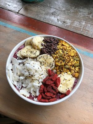 Açaí bowl! at Carmel by the Green in East London