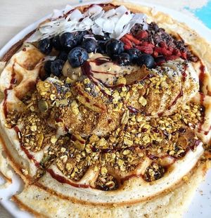 Weekend Waffles at Carmel by the Green in East London