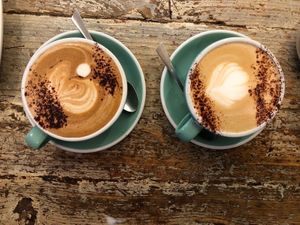 Coffee love at Carmel by the Green in East London