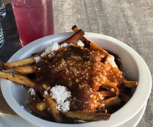 Poutine végane   at Chez Victor - St Paul in Quebec