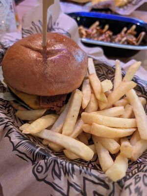 Maltby Blues special at Twisted Burger Company in Sheffield