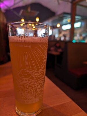 Beer at Twisted Burger Company in Sheffield