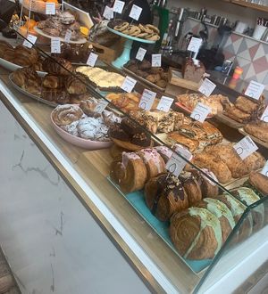 Pastry selection  at Arapina in South East London