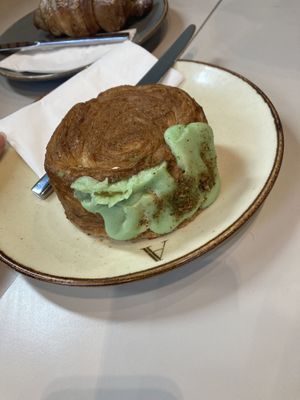 Pistachio croll  at Arapina in South East London