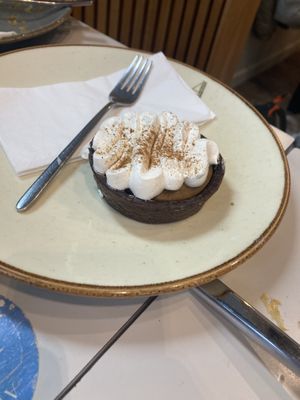 Pumpkin pie  at Arapina in South East London