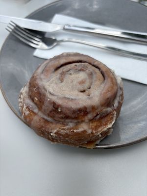 Cinnamon bun  at Arapina in South East London