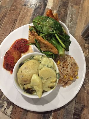 From the dinner buffet at The Cardamom Pod in Broadbeach