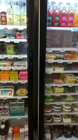 a wee bit of vegan action at Health Food & More in Kirkcaldy