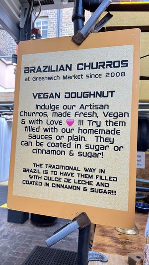   at Brazilian Churros - Food Stand in South East London