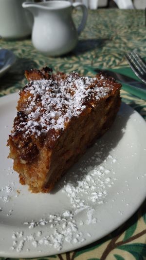 Cider bread at The Kew Greenhouse Cafe in Richmond Upon Thames