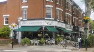 Outside view at The Kew Greenhouse Cafe in Richmond Upon Thames