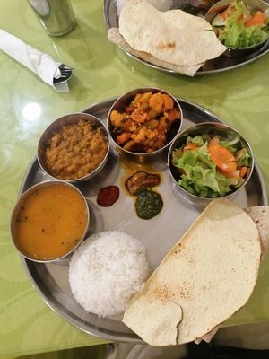 Food at Cantina Indiana in Lisbon