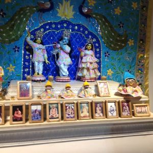 The Protectors of The Site at Govinda's - Diego Portales in Santiago