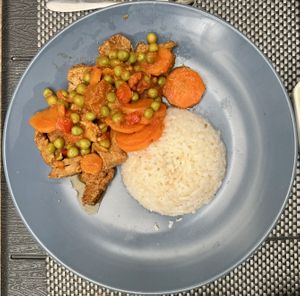 Plato del día  #Veganuary at Govinda's - Diego Portales in Santiago