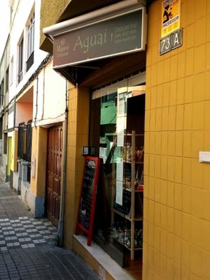 Entrance. at Aguai Bio Vegano in Gran Canaria