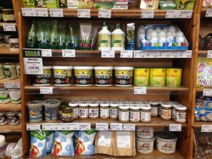 vegan products  at Grape Tree in Swansea