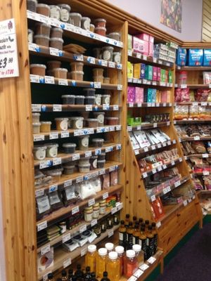 inside store  at Grape Tree in Swansea