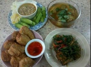 100%vegan at Raan Ahaan Jai - thesaban in Trat