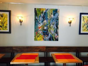 Informal, relaxed setting with wi-fi, and tunes at Good Choice Kitchen in Ossining