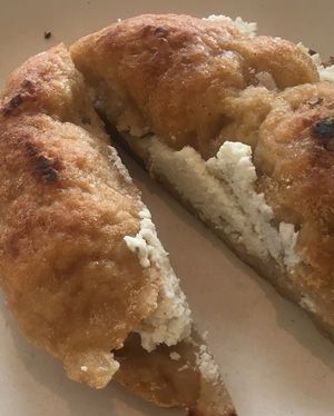 Gluten Free Bagel with Nut Cheese Spread at Good Choice Kitchen in Ossining