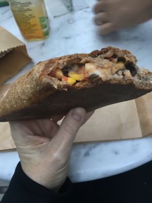 Napolitana empanada  at Madhu in Santiago